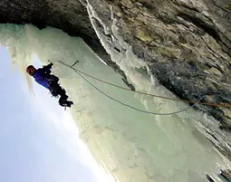 Eisklettern und Eiskletterkurs für Einsteiger Mandarfen - 7