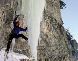 Eisklettern und Eiskletterkurs für Einsteiger Mandarfen - 9