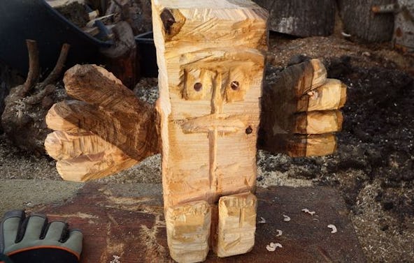 Bildhauer-Workshop mit der Kettensäge Ettlingen