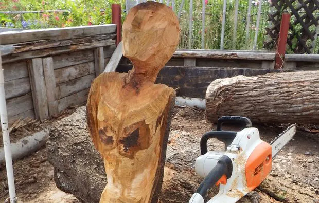 Bildhauer-Workshop mit der Kettensäge Ettlingen - 5