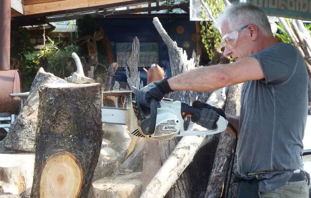 Bildhauer-Workshop mit der Kettensäge Ettlingen - 6