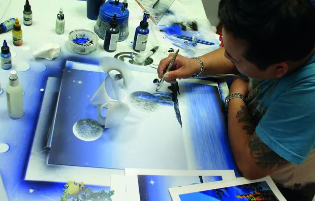 Airbrush Workshop Hamburg - 6