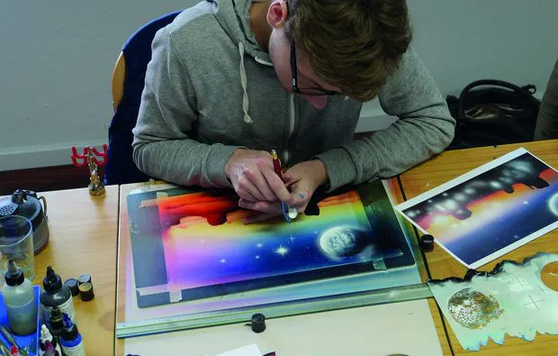 Airbrush Workshop Hamburg - 8