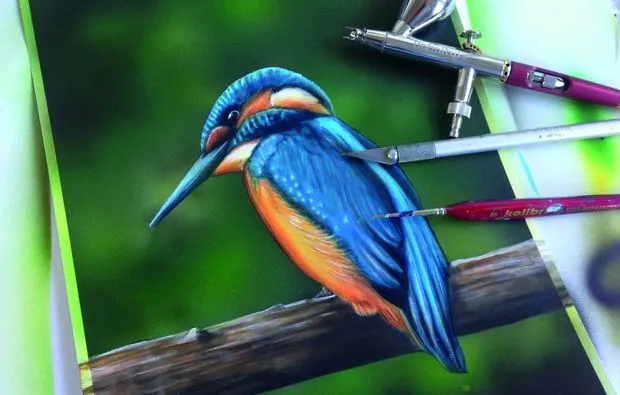 Airbrush Workshop Hamburg - 9