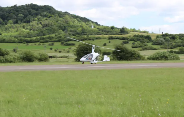 Tragschrauber Rundflug Gießen (60 Min.) - 5
