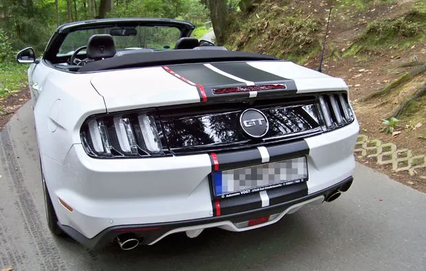 Mustang GT Cabrio fahren 1 Tag (Fr.-So.)  Karlsruhe - 5