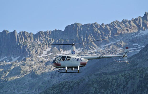 Hubschrauber-Alpenrundflug mit Gletscherlandung Balzers - 5