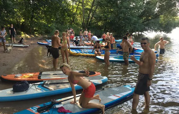 Stand Up Paddling Kurs Kaub - 6