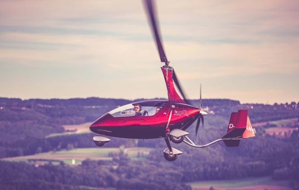 Tragschrauber Rundflug Speichersdorf (45 Min.)