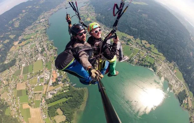 Gleitschirm Tandemflug Steindorf am Ossiacher See - 5
