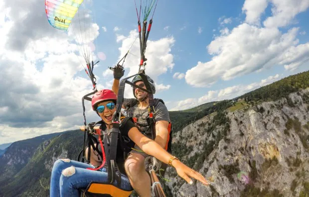 Gleitschirm Tandemflug Hohe Wand - 1
