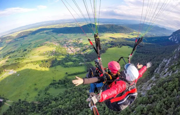 Gleitschirm Tandemflug Hohe Wand - 2