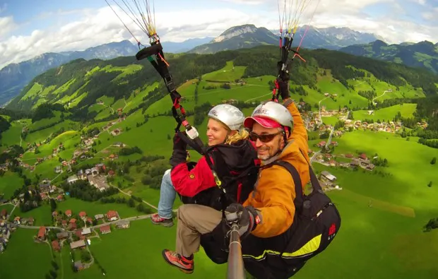 Gleitschirm Thermikflug Fügen - 5