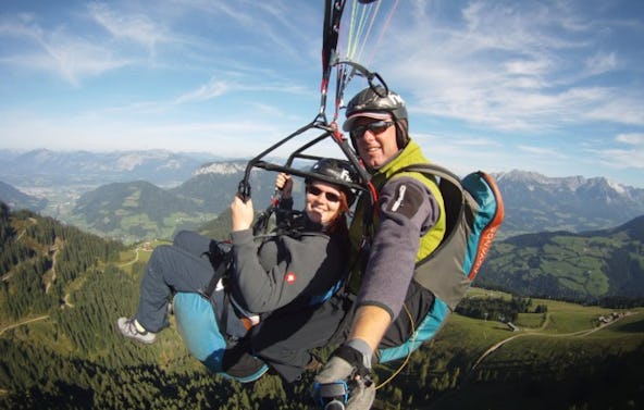 Gleitschirm Tandemflug Söll