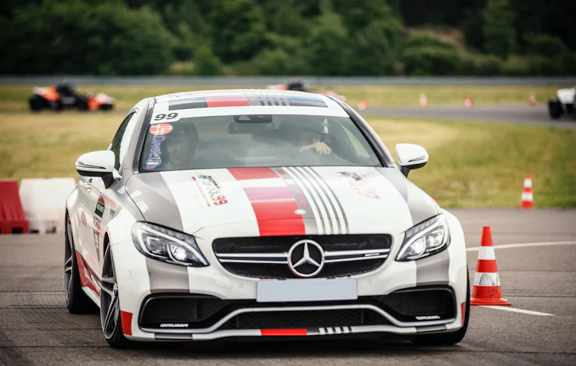 Rennwagen selber fahren AMG GTS 6 Runden Schönwald