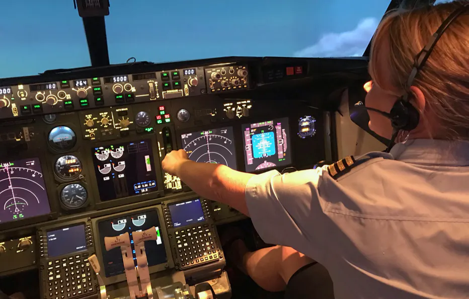Flugsimulator Boeing B737 Markranstädt (30 Min.) - 5