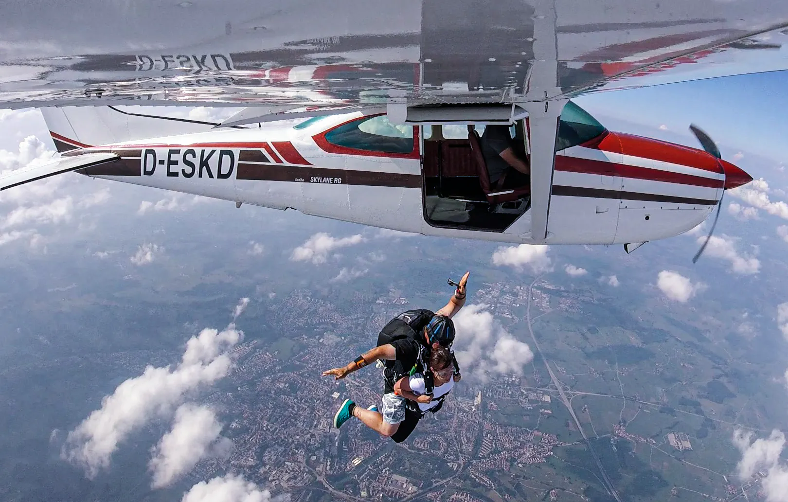 Fallschirm Tandemsprung Radfeld - 5