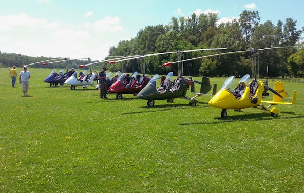 Tragschrauber Rundflug Schwandorf (60 Min.)