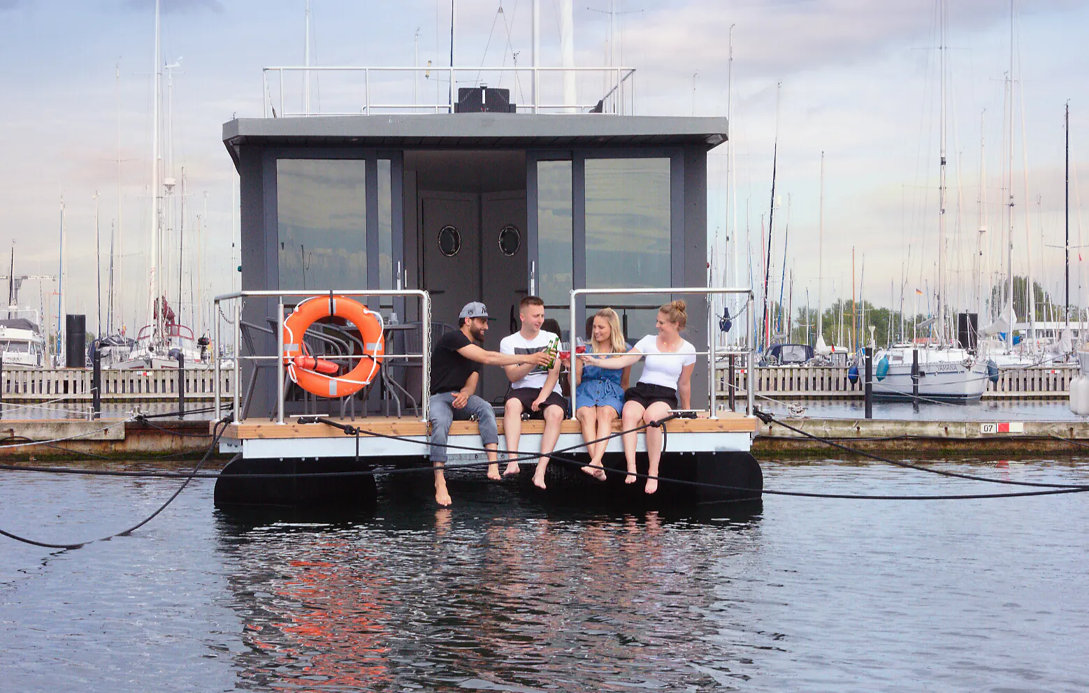 Hausboot Übernachtung Schleswig für 4 (2 Nächte) - 5