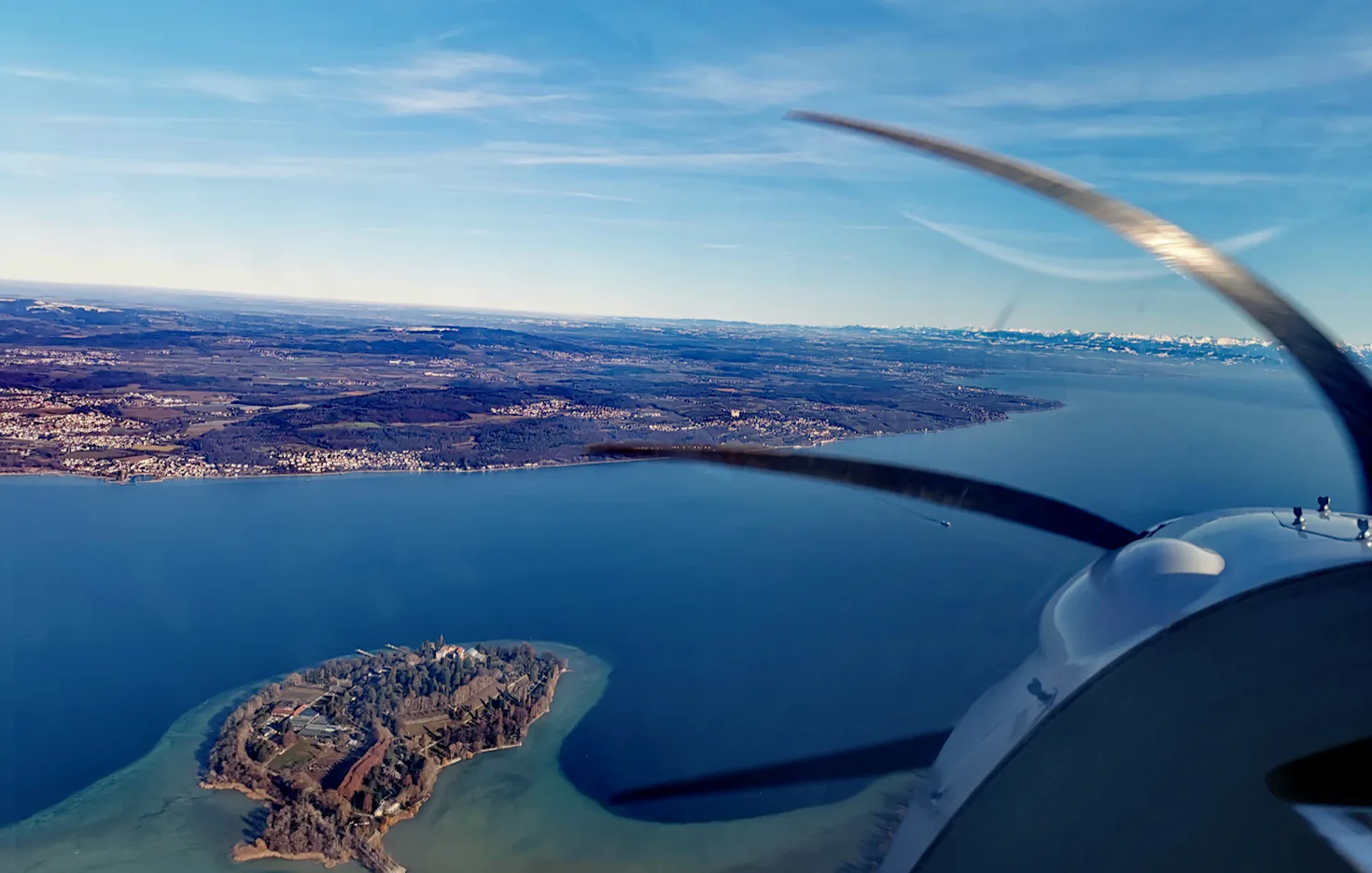 Rundflug mit Selbstfliegen Mengen (90 Min.) - 3