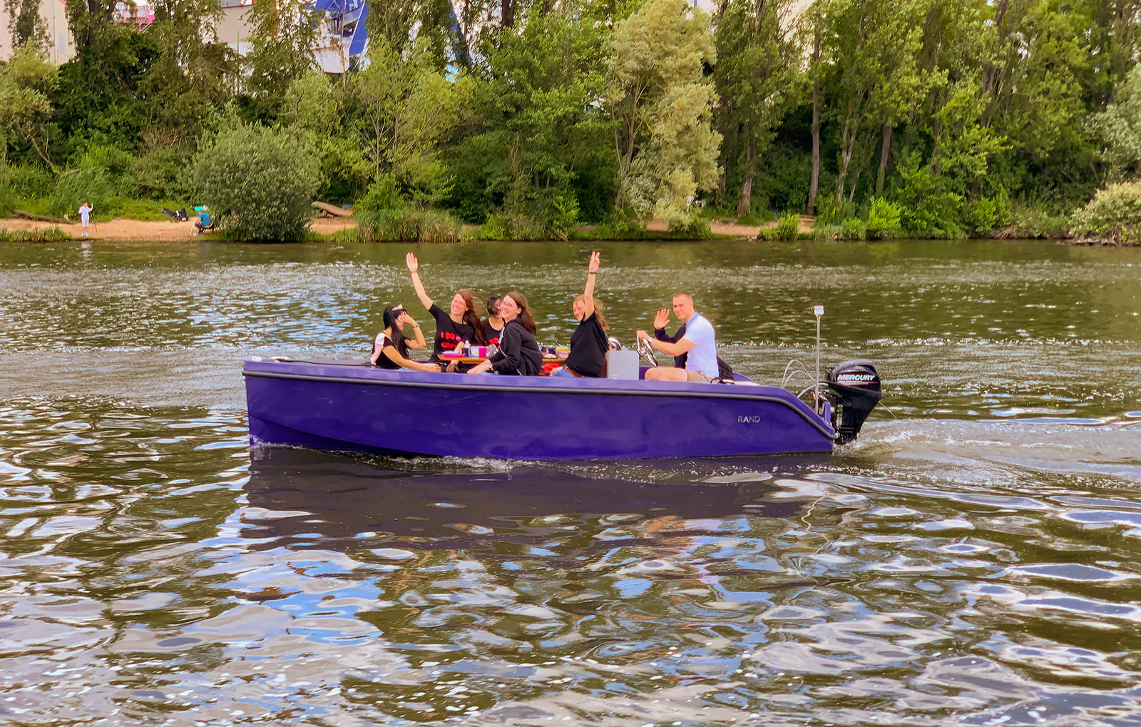 Family & Friends Bootstour Frankfurt - 5