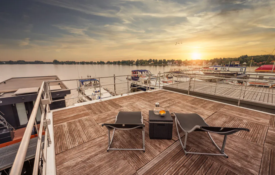 Kurzurlaub Floatinghouse Havelsee für 4 (2 Nächte) - 5