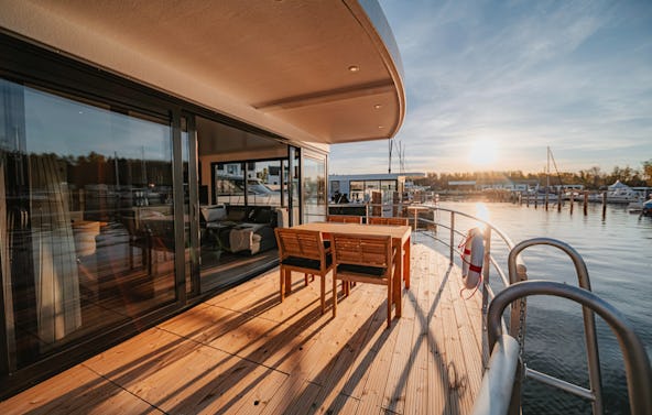 Kurzurlaub Floatinghouse Zehdenick für 4 (2 Nächte)