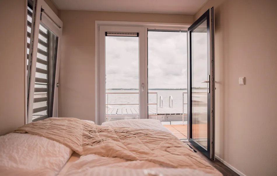 Kurzurlaub Floatinghouse Ribnitz- Damgarten für 4 (2 Nächte) - 5