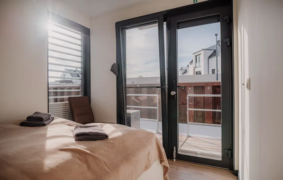 Kurzurlaub Floatinghouse Peenemünde für 4 (2 Nächte) - 5