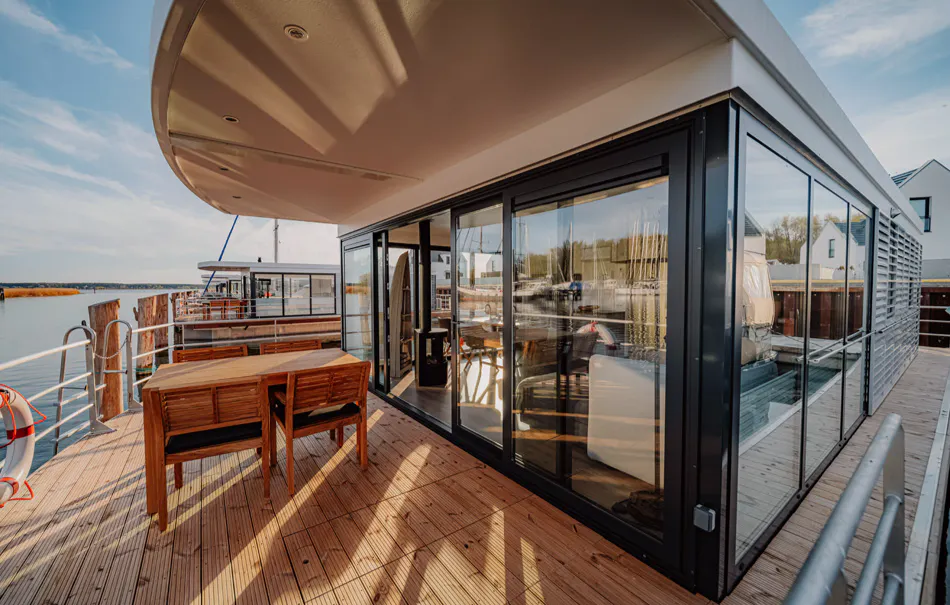Kurzurlaub Floatinghouse Peenemünde für 4 (2 Nächte) - 6