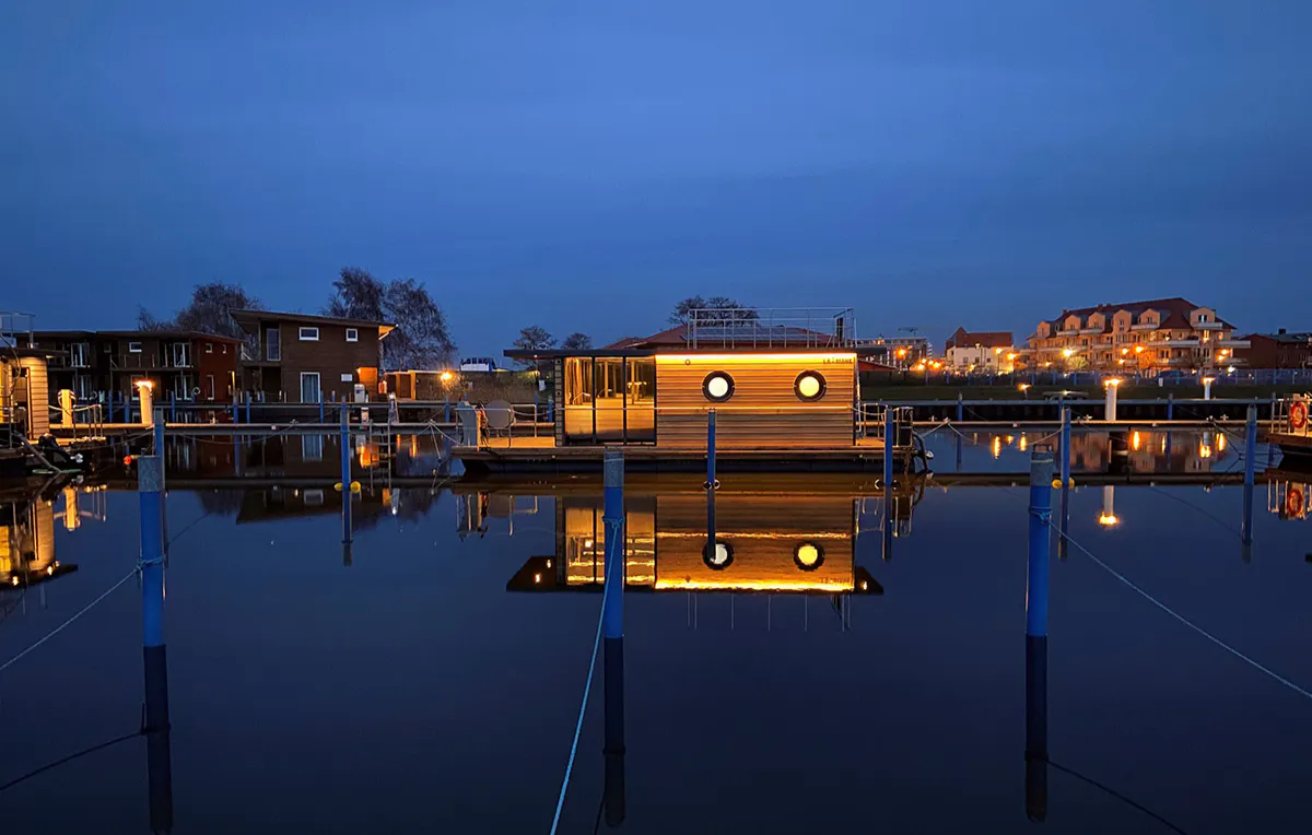 Hausboot Übernachtung Barth für 4 (2 Nächte) - 6