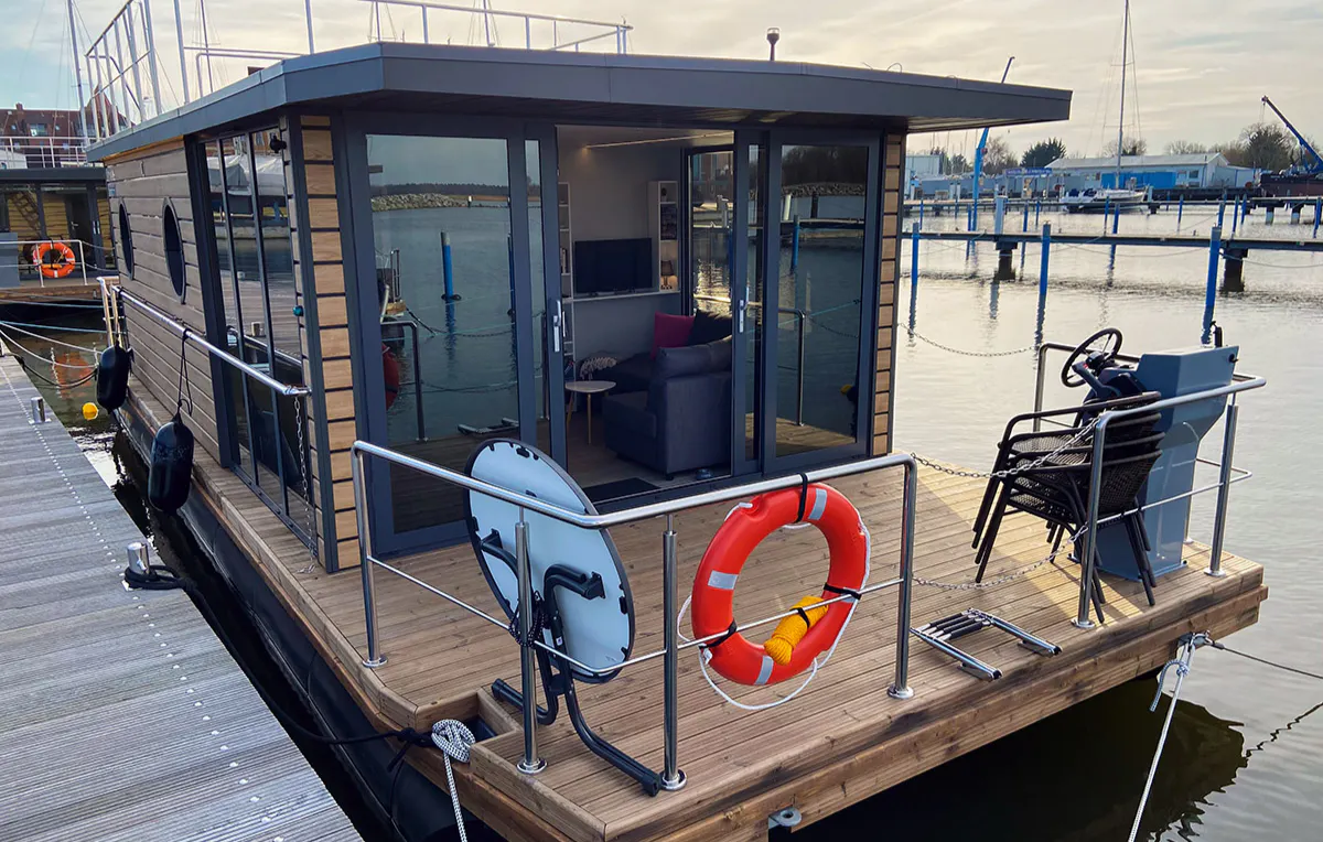 Hausboot Übernachtung Barth für 4 (4 Nächte) - 5