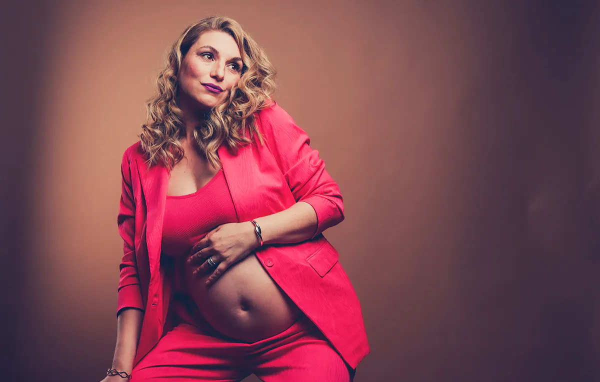 Babybauch Fotoshooting Ludwigshafen am Rhein - 5