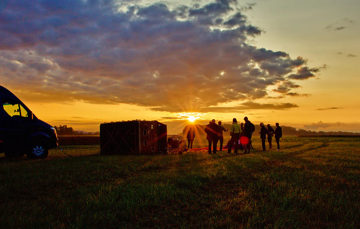 Morgendliche Ballonfahrt Landsberg am Lech - 5