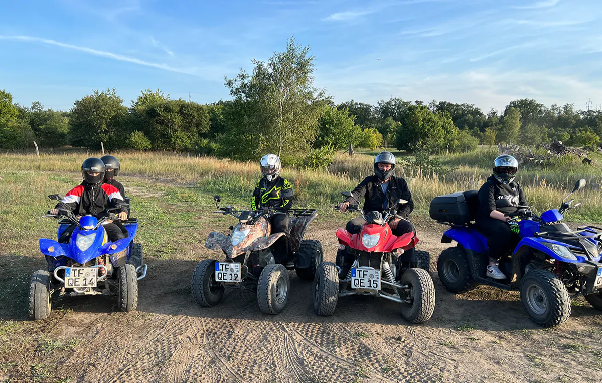 Quad On- und Offroad Tour Raum Berlin - 5