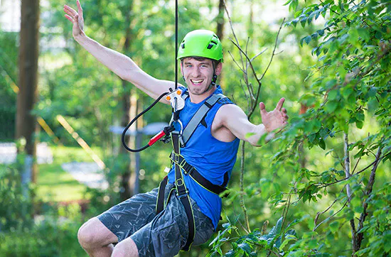 Flying Fox & Sky Jump - Arena München - 7