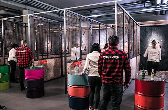 Axtwerfen in Weiterstadt für 2 (ca. 1,5 Stunden)