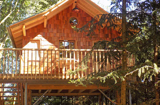 Baumhaus-Übernachtung in Niederbayern für 2 - 5