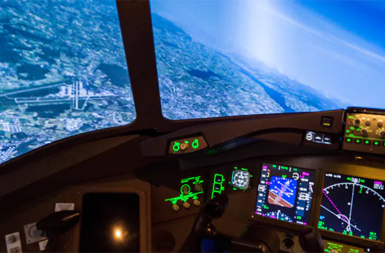 Flugsimulator Boeing 777 in Zürich  (60 Min) - 5
