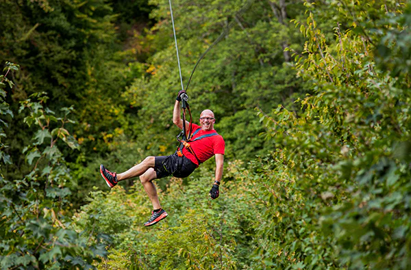 Flying Fox Berlingen (2,5 Std.) - 1