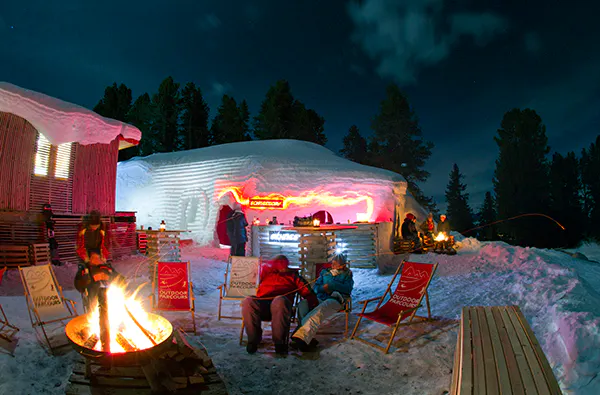 Iglu bauen mit Übernachtung im Iglu Ötz - 7