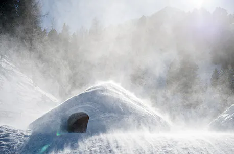 Romantische Nacht im Iglu in Südtirol für 2 - 8