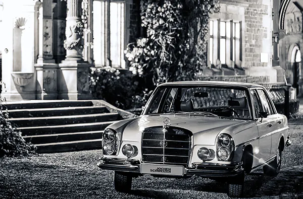 Mercedes Oldtimer mieten in Marburg für bis zu 4 Personen (2 Std.) - 5
