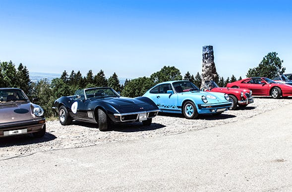 Oldtimer Rallye im Bayerischen Wald für 2