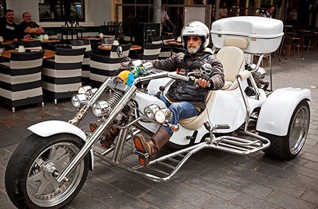 Trike fahren Friedrichshafen (1 Tag)