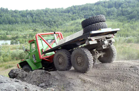 Truck Trial im Ural 6x6 - 5