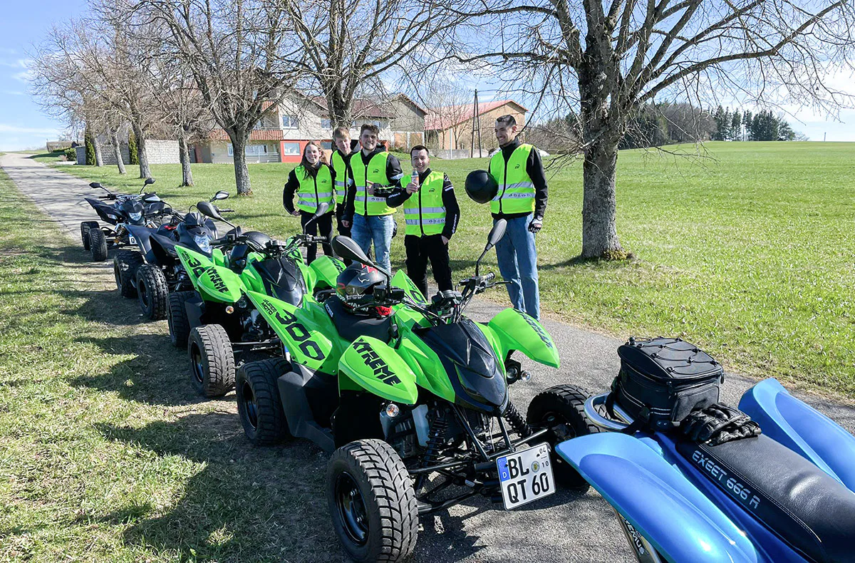 Quad Schnuppertour Zollernalb - 2