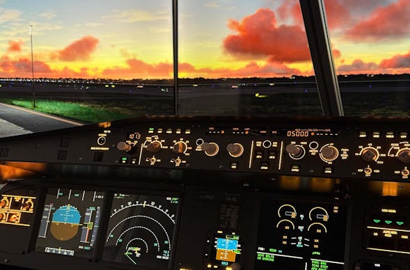 Flugsimulator A320 Langenfeld (60 Min.)
