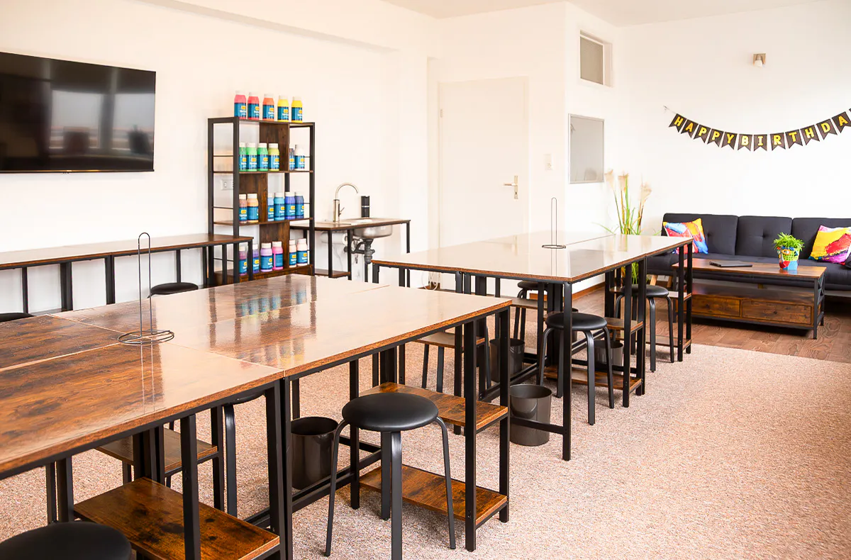 Acrylic Pouring Workshop Hemmingen - 6