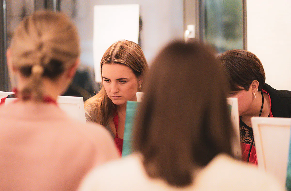 Aktmalerei Frankfurt am Main mit Weintasting - 5